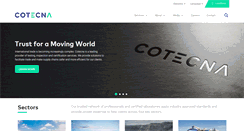 Desktop Screenshot of cotecna.com